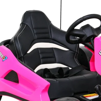 Speed 7 Drift King Go Kart Na Akumulator, Ružičasti Auto Na Akumulator 10