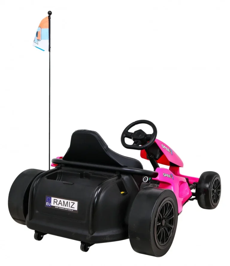 Speed 7 Drift King Go Kart Na Akumulator, Ružičasti Auto Na Akumulator 6