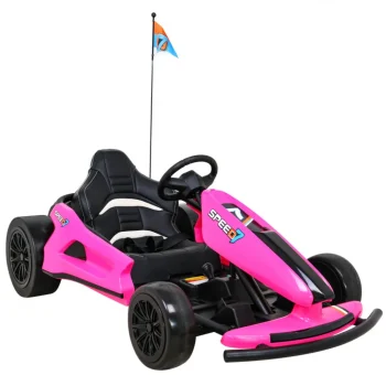 Speed 7 Drift King Go Kart Na Akumulator, Ružičasti Auto Na Akumulator 7
