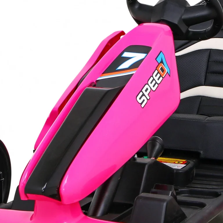 Speed 7 Drift King Go Kart Na Akumulator, Ružičasti Auto Na Akumulator 8