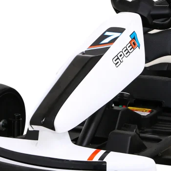 Speed ​​​​7 Drift King Dječji Go Kart Na Baterije, Bijeli + Drift Funkcija + Sportsko, Bijela Auto Na Akumulator 10