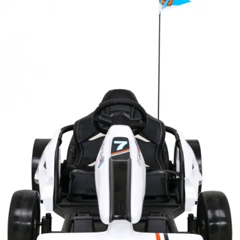 Speed ​​​​7 Drift King Dječji Go Kart Na Baterije, Bijeli + Drift Funkcija + Sportsko, Bijela Auto Na Akumulator 3