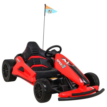 Speed ​​​​7 Drift King Dječji Karting Na Baterije, Crveni + Drift Funkcija + Sportsko, Crvena Auto Na Akumulator 9