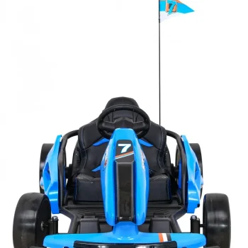 Speed ​​​​7 Drift King Dječji Karting Na Baterije, Plavi + Drift Funkcija + Sportsko Sjedalo, Plava Auto Na Akumulator 3