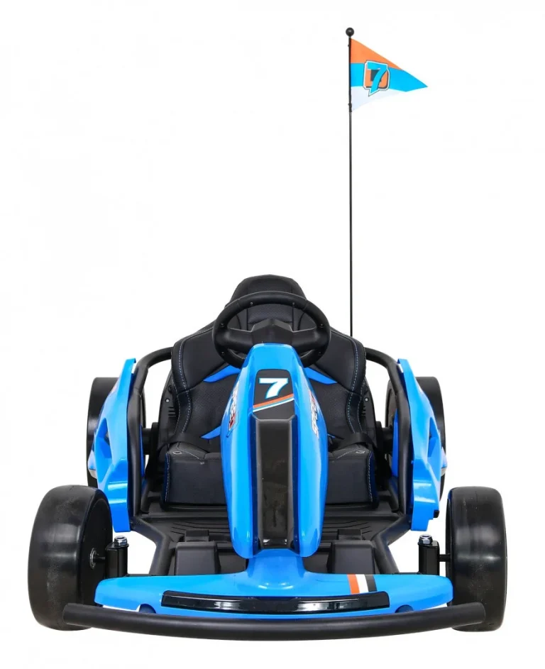 Speed ​​​​7 Drift King Dječji Karting Na Baterije, Plavi + Drift Funkcija + Sportsko Sjedalo, Plava Auto Na Akumulator 3