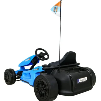 Speed ​​​​7 Drift King Dječji Karting Na Baterije, Plavi + Drift Funkcija + Sportsko Sjedalo, Plava Auto Na Akumulator 5