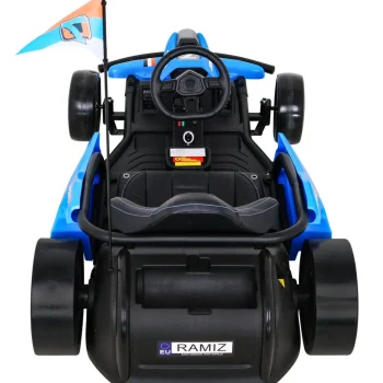 Speed ​​​​7 Drift King Dječji Karting Na Baterije, Plavi + Drift Funkcija + Sportsko Sjedalo, Plava Auto Na Akumulator 7