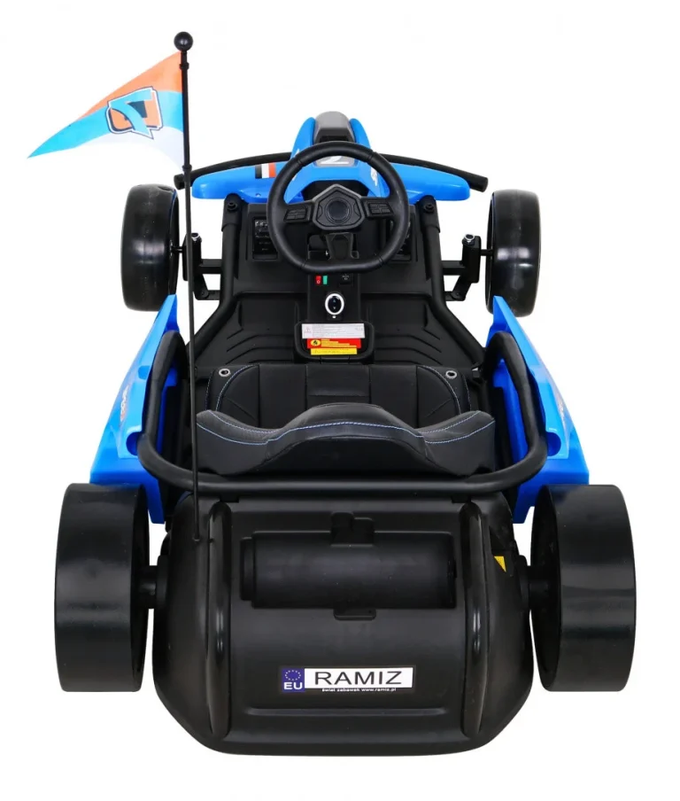 Speed ​​​​7 Drift King Dječji Karting Na Baterije, Plavi + Drift Funkcija + Sportsko Sjedalo, Plava Auto Na Akumulator 7