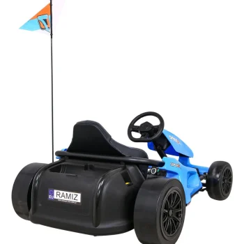 Speed ​​​​7 Drift King Dječji Karting Na Baterije, Plavi + Drift Funkcija + Sportsko Sjedalo, Plava Auto Na Akumulator 8