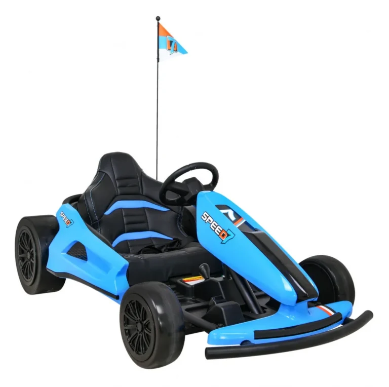 Speed ​​​​7 Drift King Dječji Karting Na Baterije, Plavi + Drift Funkcija + Sportsko Sjedalo, Plava Auto Na Akumulator 9