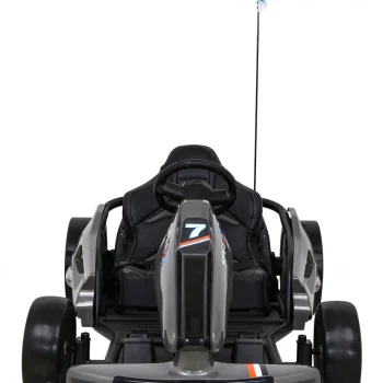 Speed ​​​​7 Drift King Go Kart Na Baterije Za Djecu Sivi + Drift Funkcija + Sportsko Sjedalo + 2 Auto Na Akumulator 3