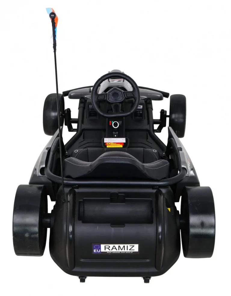 Speed ​​​​7 Drift King Go Kart Na Baterije Za Djecu Sivi + Drift Funkcija + Sportsko Sjedalo + 2 Auto Na Akumulator 7
