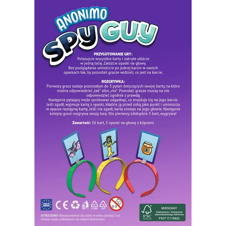 Špijun Anonimo Trefl 02692 Igra 6