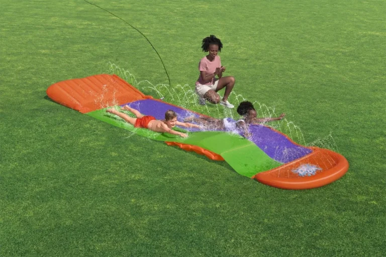 Splashcoaster Vodeni Tobogan Za 2 Djece 3+ Bestway Staza 488 Cm + Prskalice + Rampa 4