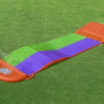 Splashcoaster Vodeni Tobogan Za 2 Djece 3+ Bestway Staza 488 Cm + Prskalice + Rampa 5
