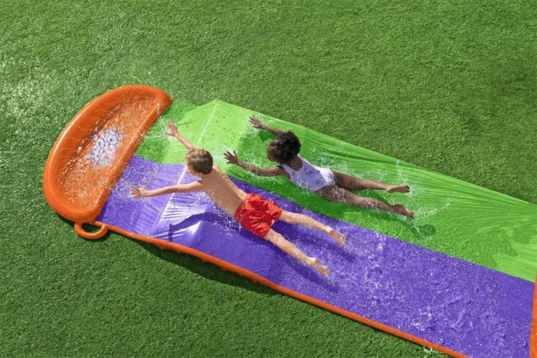 Splashcoaster Vodeni Tobogan Za 2 Djece 3+ Bestway Staza 488 Cm + Prskalice + Rampa 6