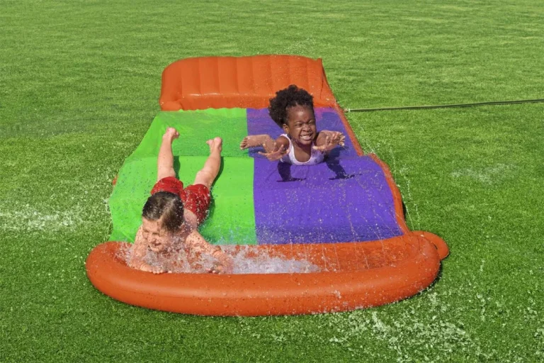 Splashcoaster Vodeni Tobogan Za 2 Djece 3+ Bestway Staza 488 Cm + Prskalice + Rampa 7