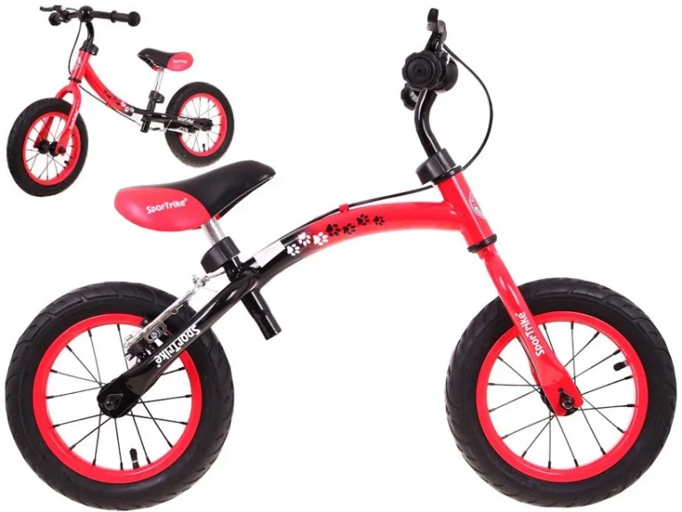 Sportrike Boomerang Balansni Bicikl Crveni 1