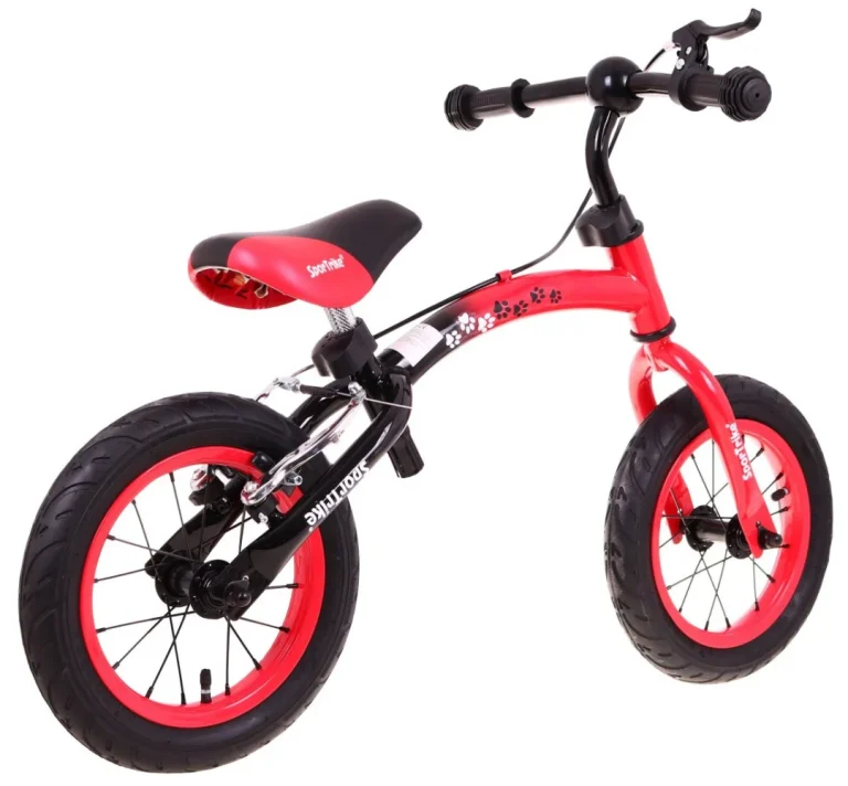 Sportrike Boomerang Balansni Bicikl Crveni 2