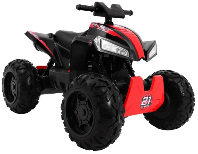 Sport Run Quad 4x4 Na Akumulator, Crni Quad Na Akumulator 12