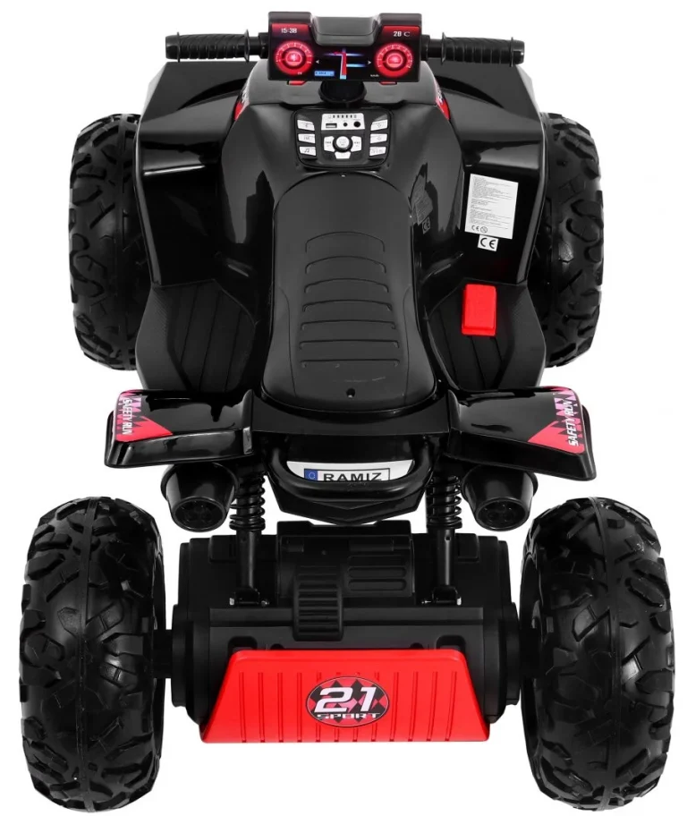 Sport Run Quad 4x4 Na Akumulator, Crni Quad Na Akumulator 3