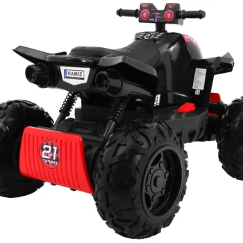 Sport Run Quad 4x4 Na Akumulator, Crni Quad Na Akumulator 4