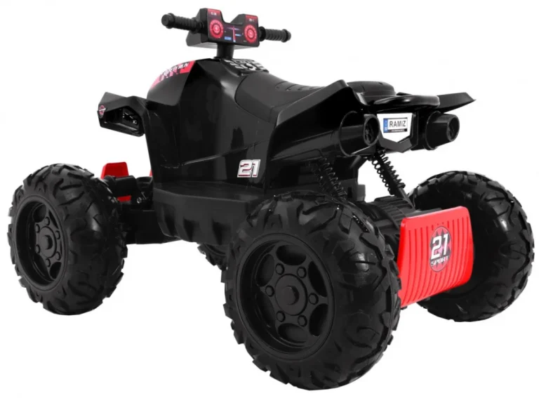 Sport Run Quad 4x4 Na Akumulator, Crni Quad Na Akumulator 9