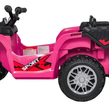 Sport Tx Atv Quad Na Akumulator, Ružičasti 6