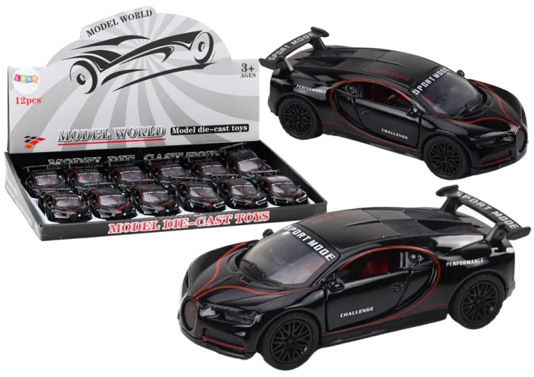 Sportski Auto 1:32 Metal Crni Sa Zvukovima 1