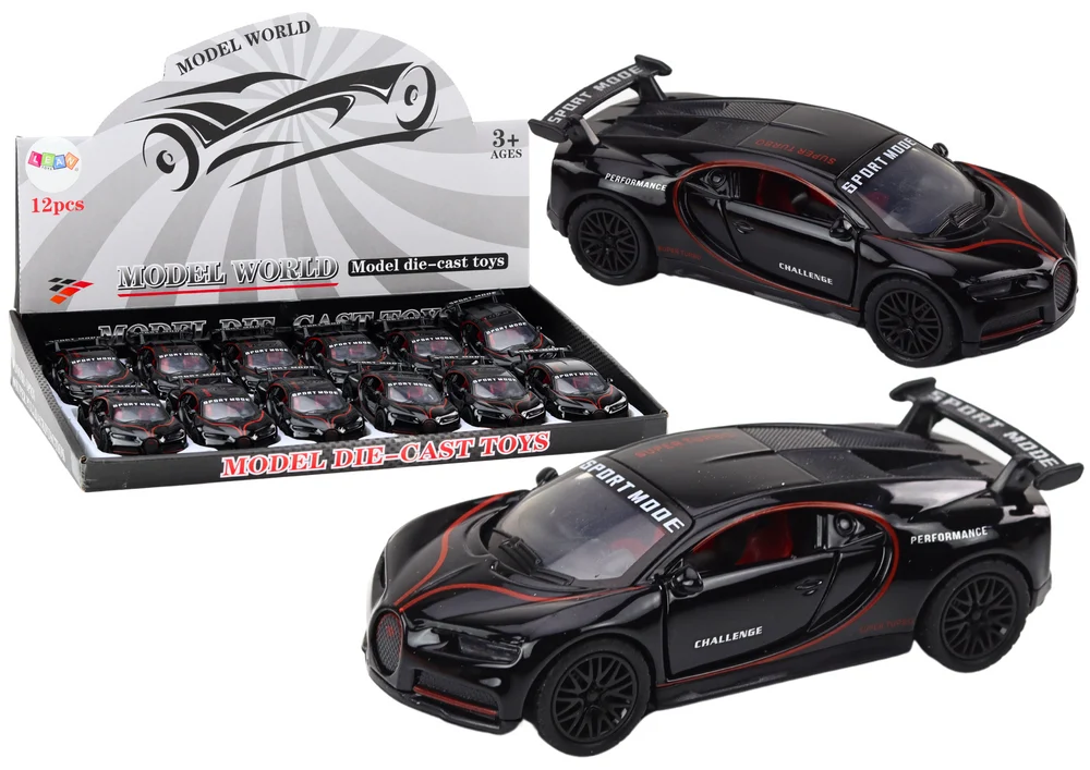 Sportski Auto 1:32 Metal Crni Sa Zvukovima 1