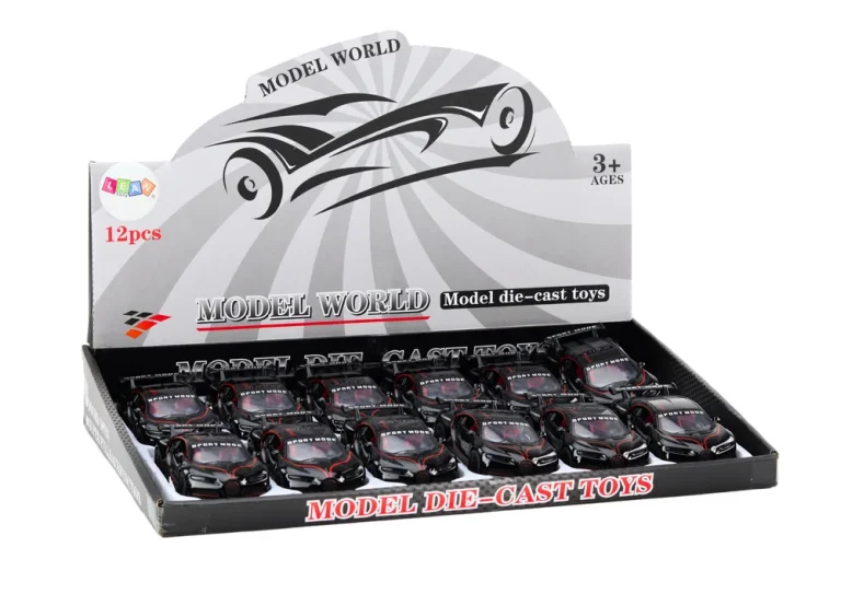 Sportski Auto 1:32 Metal Crni Sa Zvukovima 3