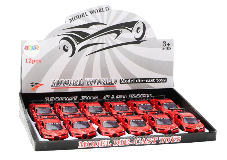 Sportski Auto 1:32 Pogon Na Trenje Crveni 3