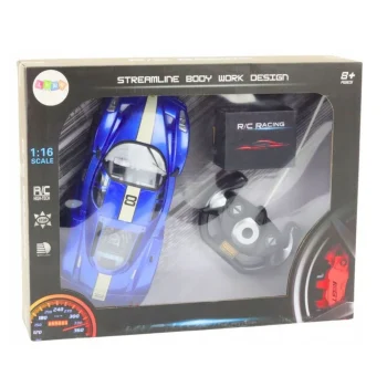Sportski Auto R/c 1:16 Na Daljinsko, Plavi (18570) 5
