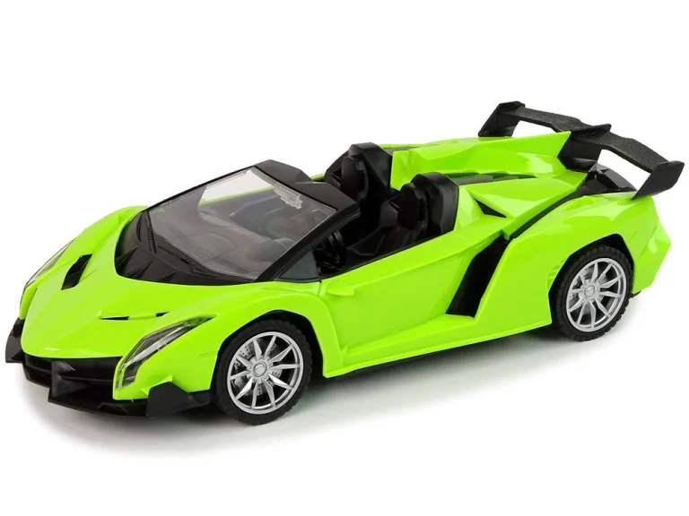 Sportski Auto R/c 1:18 Na Daljinsko, Zeleni 2