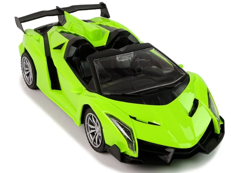 Sportski Auto R/c 1:18 Na Daljinsko, Zeleni 5