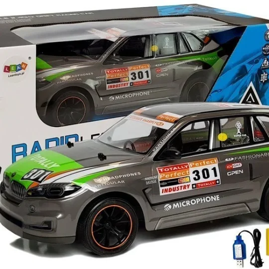 Sportski Auto Na Daljinsko Upravljanje, 1:10, Sivi 1