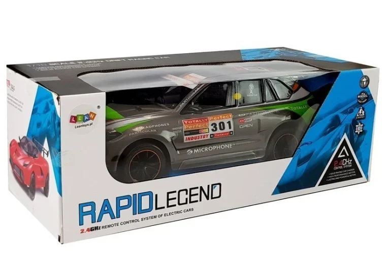 Sportski Auto Na Daljinsko Upravljanje, 1:10, Sivi 3