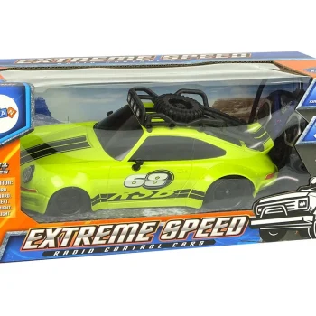 Sportski Automobil 1:18 Zeleni Rezervni Kotač Pilot 7