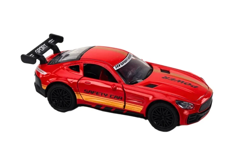Sportski Automobil 1:32 Akcijska Figura Crveni Spojler Metal 2