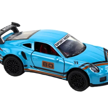Sportski Automobil 1:32 Akcijska Figura Plavi Spojler Metal 2