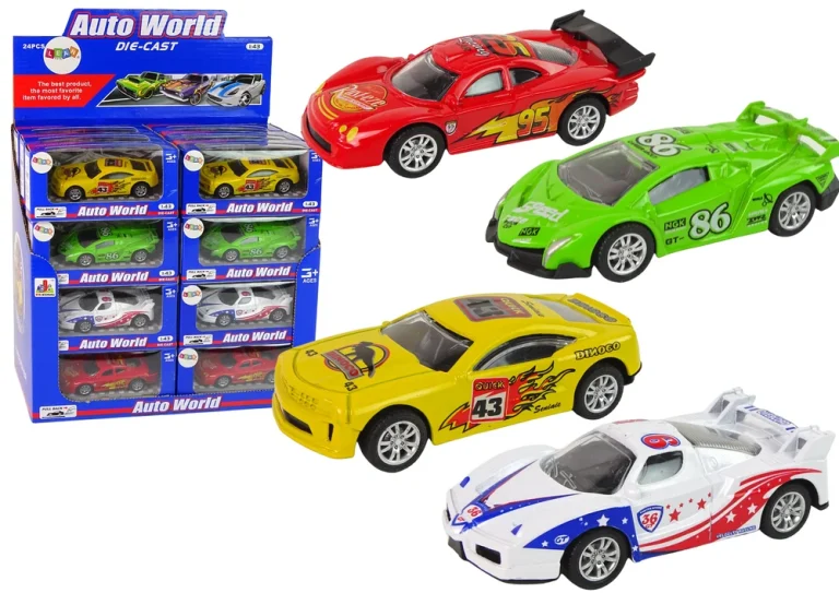 Sportski Automobil Resorak Racing 4 Boje 1:43 1