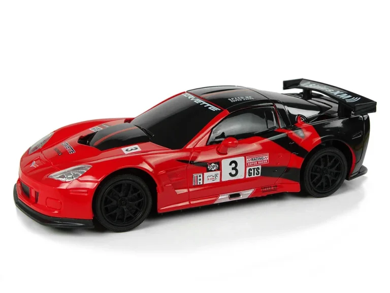 Sportski Automobil Na Daljinsko Upravljanje 1:24 Corvette C6.r Crvena 2.4 G Svjetla 2