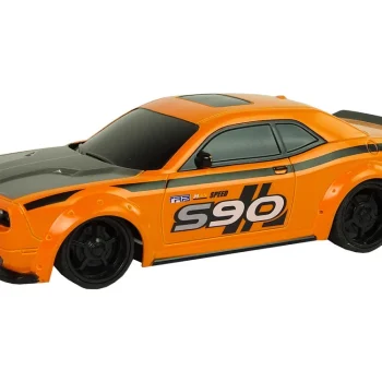 Sportski Automobil Na Daljinsko Upravljanje 1:24 Trkaći Narančasti 27 Mhz Pilot 2