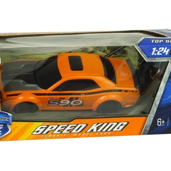Sportski Automobil Na Daljinsko Upravljanje 1:24 Trkaći Narančasti 27 Mhz Pilot 6