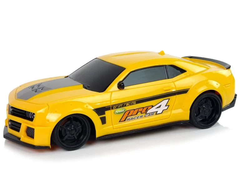 Sportski Automobil Na Daljinsko Upravljanje 1:24 Za Trke Sa žuto Zatamnjenim Prozorima 2
