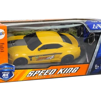 Sportski Automobil Na Daljinsko Upravljanje 1:24 Za Trke Sa žuto Zatamnjenim Prozorima 6