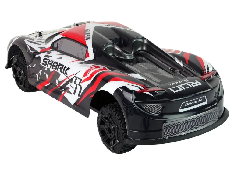 Sportski Automobil Na Daljinsko Upravljanje 1:8 Sivo Bijelo 3