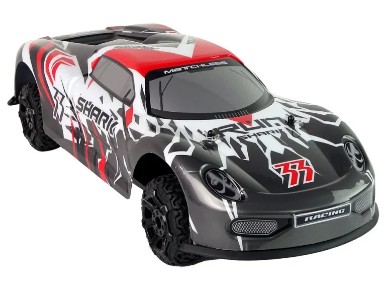 Sportski Automobil Na Daljinsko Upravljanje 1:8 Sivo Bijelo 5