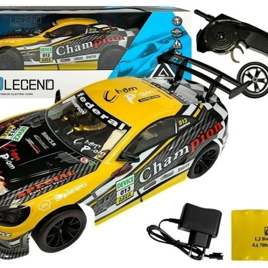 Sportski Automobil Na Daljinsko Upravljanje 2,4 Ghz, žuti, 1:10 1