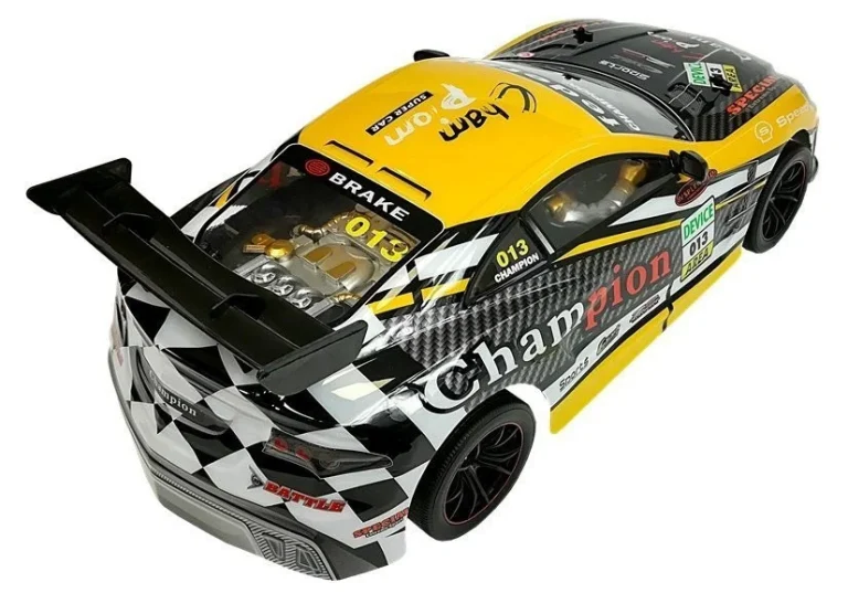 Sportski Automobil Na Daljinsko Upravljanje 2,4 Ghz, žuti, 1:10 4